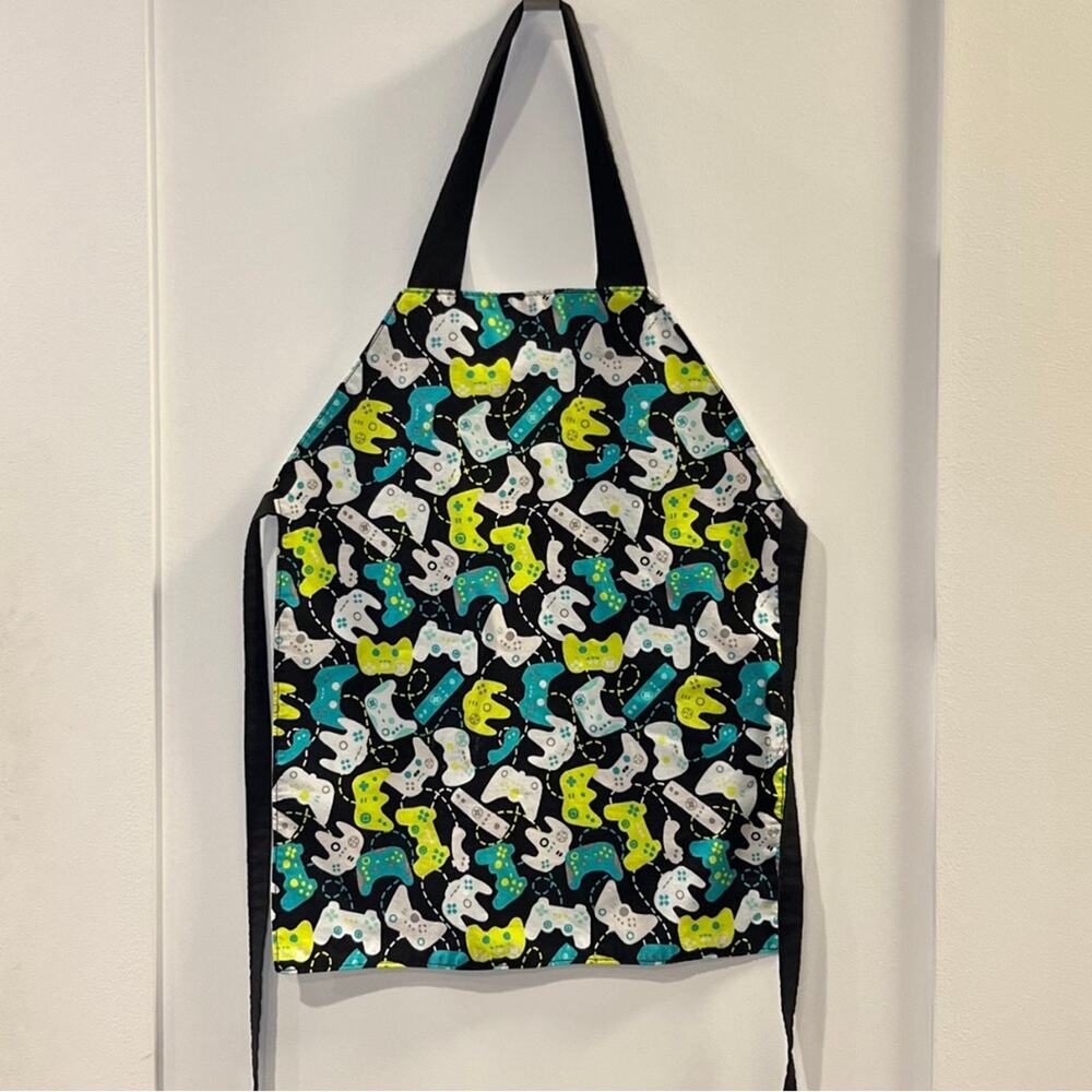 Kid’s Controller Print Apron Size S